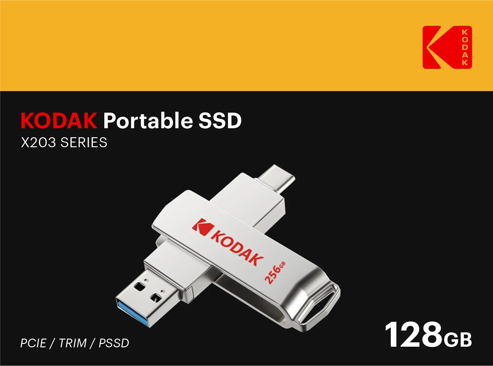 KODAK Portable SSD X203