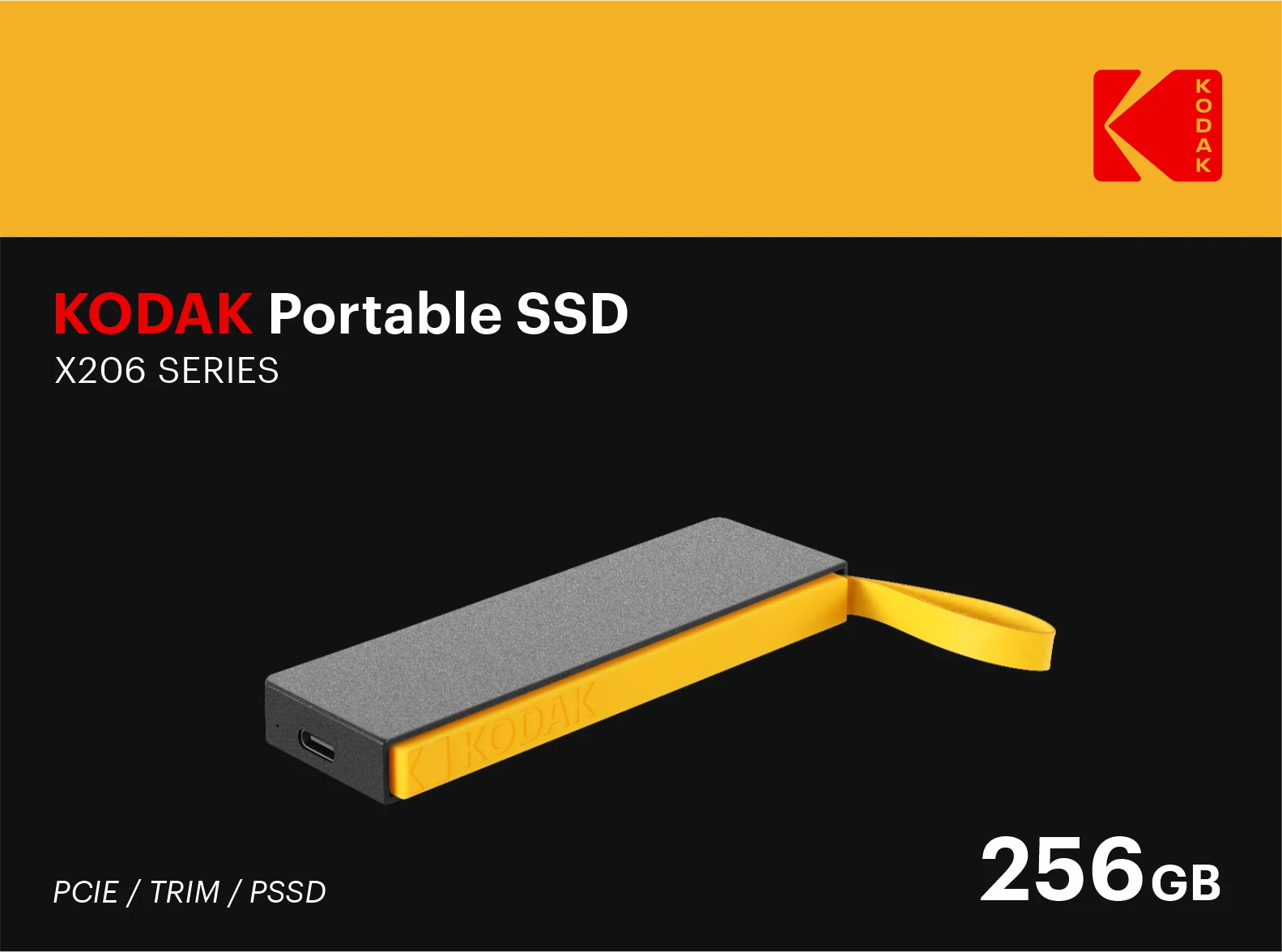 KODAK Portable SSD X206